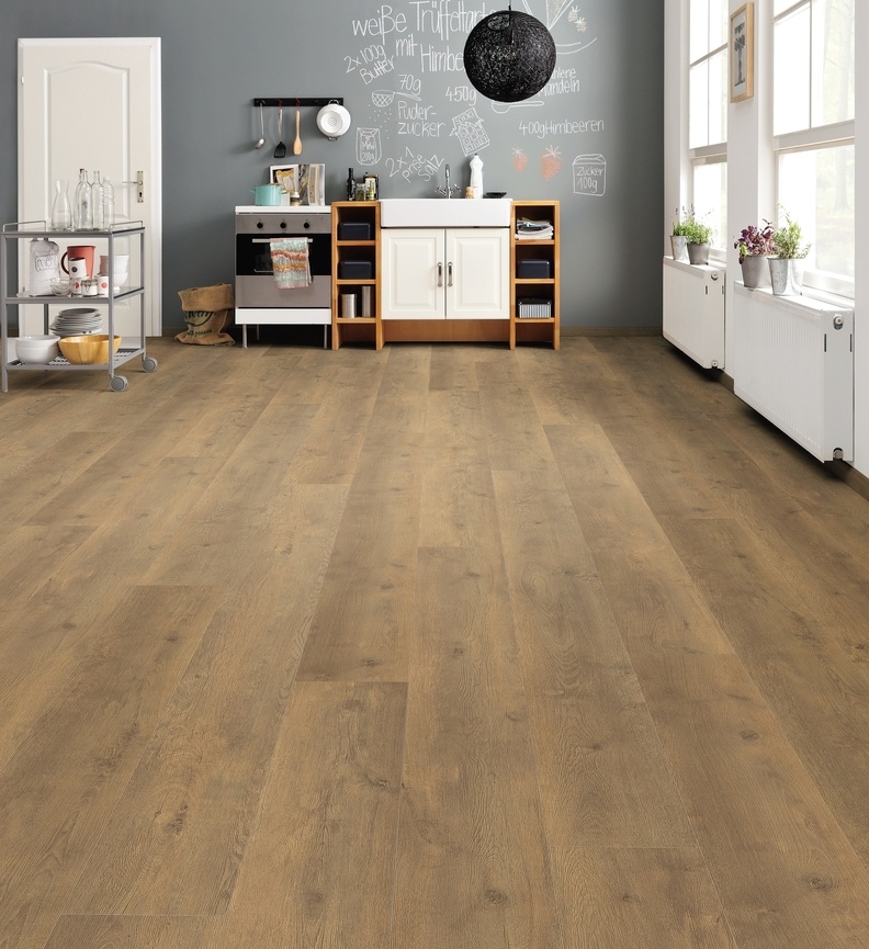 Ламинат Haro Tritty 100 Gran Via 4V Дуб Бергамо Натур 538766 фото в интерьере